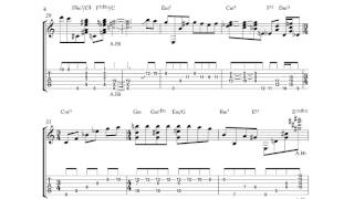 Jack Wilkins - My Foolish Heart Solo (Jazz Guitar Transcription)