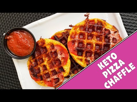 KETO | PIZZA CHAFFLE