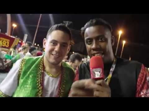 Desfile das Campeãs - Mancha Verde 2018 - Maradona - Mestre de Bateria