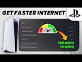 How To Get FASTER Internet On PS5 Reduce Lag And Lower Your Ping SCG