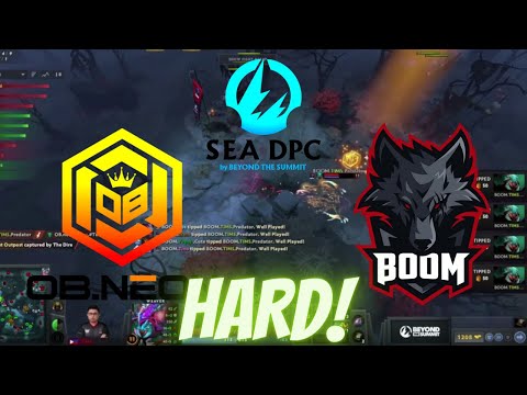 BOOM ESPORTS VS OB X NEON | HARD MATCH TO ENJOY | DPC SEA 2021/22 Tour 1: Division I
