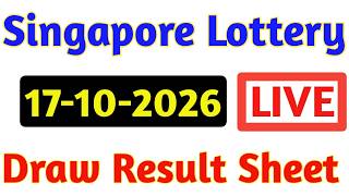 17-09-2026 Today 4D Results Singapore | 4d Result | Today 4d Result Live