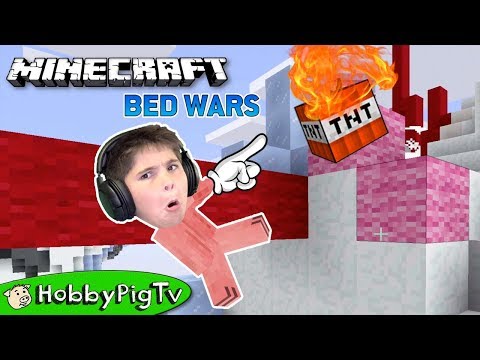 HobbyGaming - Minecraft Bed Wars With Fan HobbyPigTV