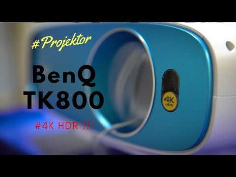 Projektor BenQ TK800 4K z HDR - test.