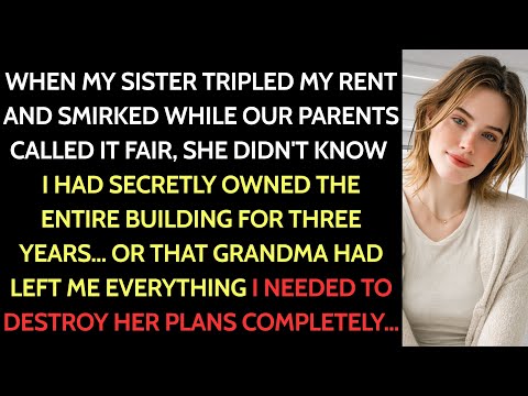 My Sister Raised My Rent from $2,350 to $7,100—Then Smirked as Our Parents Called It “Fair”