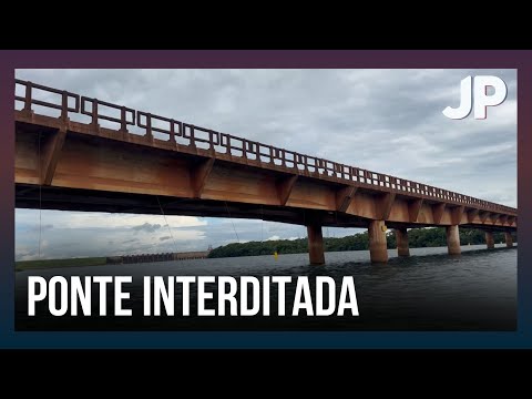 Ponte sobre o Rio Grande na divisa de Miguelópolis e Conceição das Alagoas é interditada