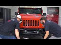 Fishbone Offroad Front Full-Width Winch Bumper  - JK 