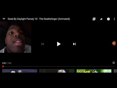 Beessokoo1 react to Dead By Daylight Parody 10 - The Deathslinger (Animated)