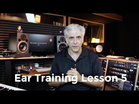 Ear Training Lesson 5 - Ear Training Practice "Fill In The Triads 2"