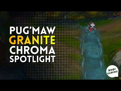 PUG'MAW KOG'MAW GRANITE CHROMA SPOTLIGHT - LEAGUE OF LEGENDS