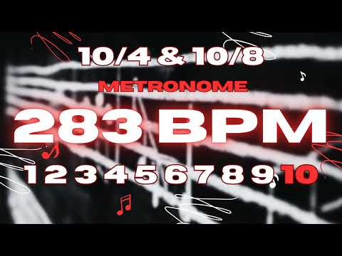 283 BPM - 10/4 & 10/8 Metronome