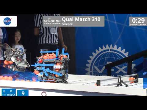 VEX Worlds 2016 - VEXIQ Middle School - Science - Qual 310 (59 10131A) 120