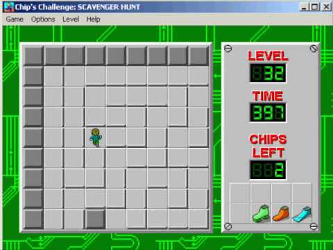 Chip's Challenge Walkthrough Level 32