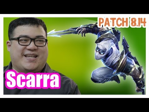 Scarra | ZED vs KATARINA | ZED Mid | Challenger Gameplay | Patch 8.14