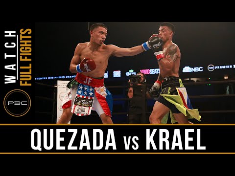 Quezada vs Krael FULL FIGHT: June 18, 2016 - PBC on NBCSN