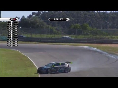 TCR 2016. Qualifying Estoril. Dušan Borković Hard Crash