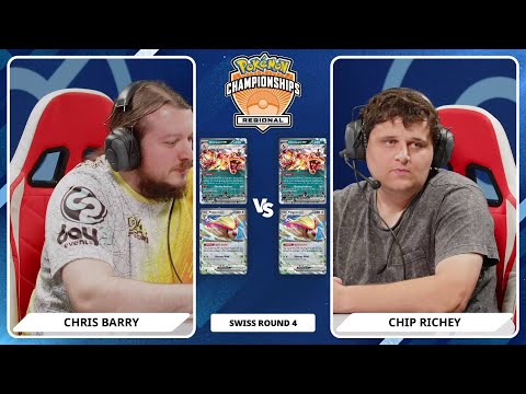 TCG Chris Barry Vs Chip Richey - 2024 Pokémon Toronto Regional Championships Swiss R4