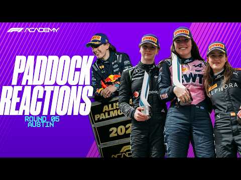 Paddock Reactions | Austin, 2026 | F1 ACADEMY