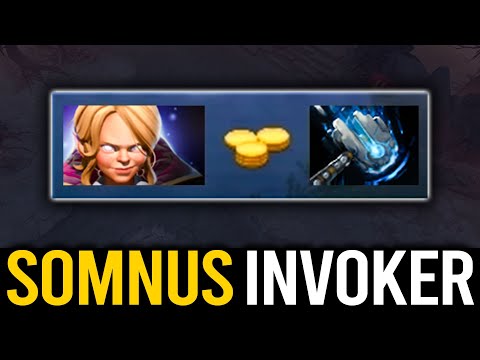 Is That MEME Build??  Rank 17 Somnus Invoker Meteor Hammer + Quas Wex Build | Dota 2 Invoker