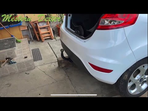 Trailer hitch installation | Ford Fiesta 2012