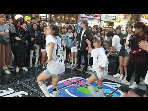 180428 bad boy - 춤추는 곰돌 홍대 버스킹 직캠ㅣBad Boy - AF STARZ Hong-dae busking fancam