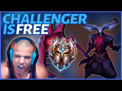 Challenger Games are Too Easy with Best Kayn and Tyler1 - League of Legends