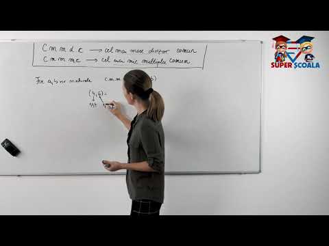 Clasa a VI-a - Determinarea c.m.m.d.c. și a c.m.m.m.c.; numere prime între ele