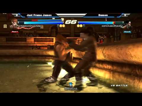 Just Frame James Vs. Damon - Tekken Tag 2 (2k12 Year End Tournament)