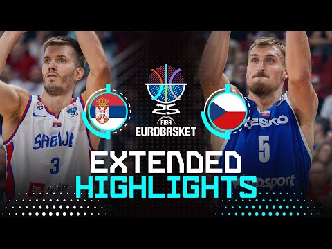 Serbia 🇷🇸 vs Czechia 🇨🇿 | Extended Highlights | FIBA EuroBasket 2025