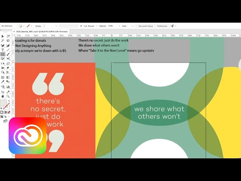 Live Graphic Design, Branding & Identity with Kristine Arth - 2 of 3 | Adobe Creative Cloud