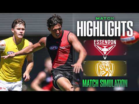 Essendon v Richmond Highlights | Match Simulation, 2026 | AFL