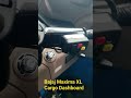 Bajaj Maxima XL Cargo New Dashboard