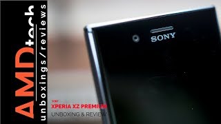 Sony Xperia XZ Premium Unboxing &amp; Review:  4K HDR Display and 960 FPS Slow Mo!