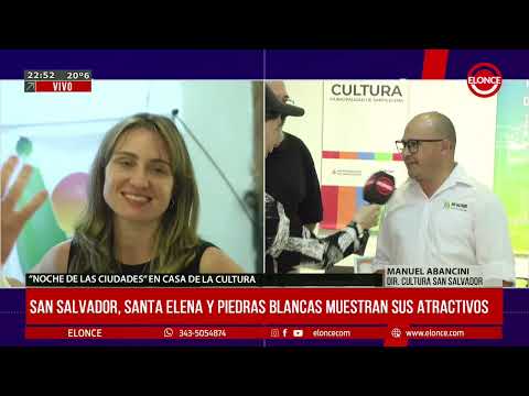 San Salvador, Santa Elena y Piedras Blancas mostraron sus atractivos en la Casa de la Cultura