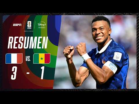 Resumen Francia vs Senegal