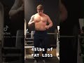 What 45lbs of FAT LOSS looks like! 🔥💪 #fatloss #shorts #weightloss