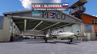 LJSK - Slovenske Konjice Airfield, Slovenia video