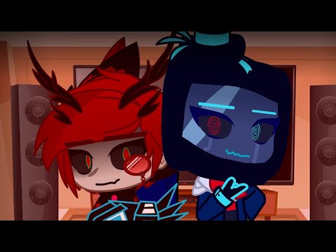 The Vees+Alastor react to Upside Down!