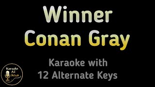 Download lagu Conan Gray - Winner Karaoke Instrumental Lower Higher Female & Original Key mp3