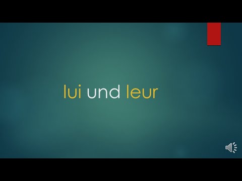 lui und leur I Klasse 7 und 8 I Französisch einfach erklärt
