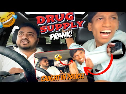 Drug Supply Prank 🤣 | லைட்டா மோந்து பாரு 💊 | Car fooling | Tamil Taxi Car Prank 