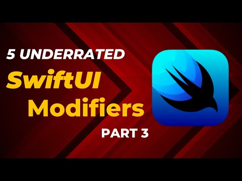 5 Underrated SwiftUI Modifiers (Part 3) - Xcode 14