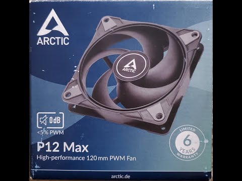 Arctic P12 Max 120 PWM Fan Review, Pt 1