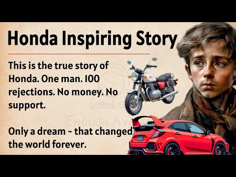 How A Poor Boy Built Honda || Learn English Through Story Level 2 🔥 || English Listening Practice ✅