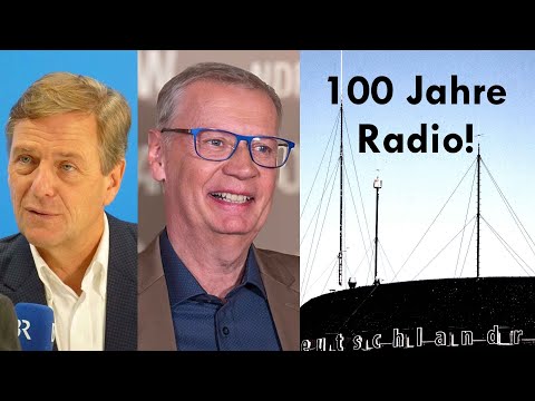 Dlf-Radioshow „100 Jahre Radio“ – mit Günther Jauch und Claus Kleber (2023)