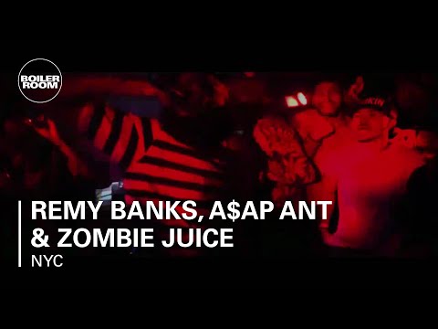 Remy Banks, A$AP Ant & Zombie Juice - '3FLIPS6' - live in the Boiler Room New York