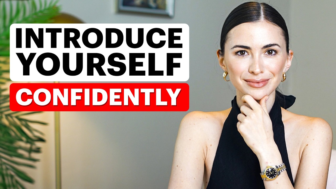 SELF INTRODUCTION | How to introduce yourself in English (confidently) | Easy-to-use templates