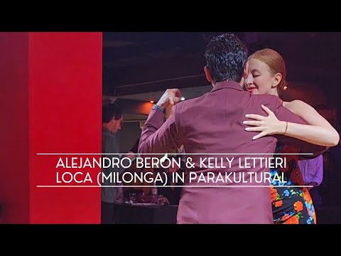 Alejandro Beron & Kelly Lettieri dance Loca (Milonga) with Siempre Tango Quartero in Parakultural