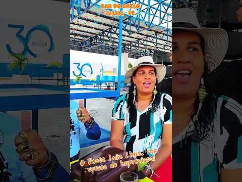 O Poeta Luiz Lima faz versos de improvisos no Bar do Grilo em Jatobá PE #jatoba #pernambuco
