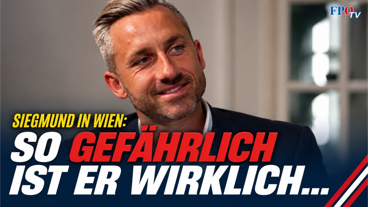 Das plant der gefährlichste Mann Deutschlands: Ulrich Siegmund bei FPÖ-TV!